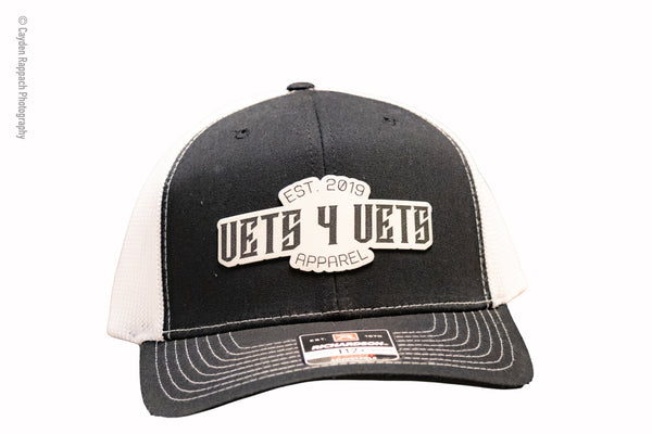 Black and White Trucker Hat