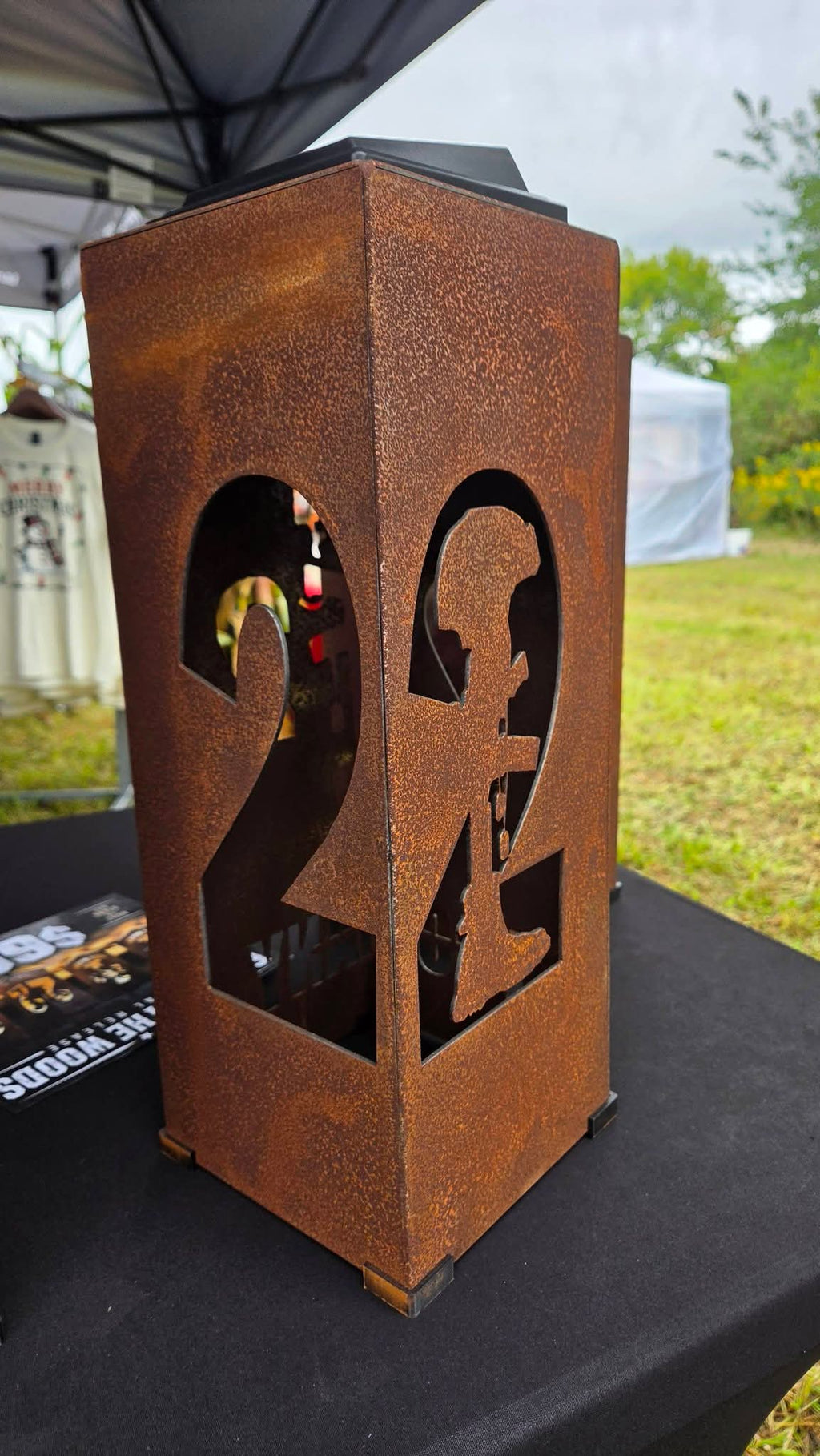 Solar Veteran Suicide Awareness Memorial Light