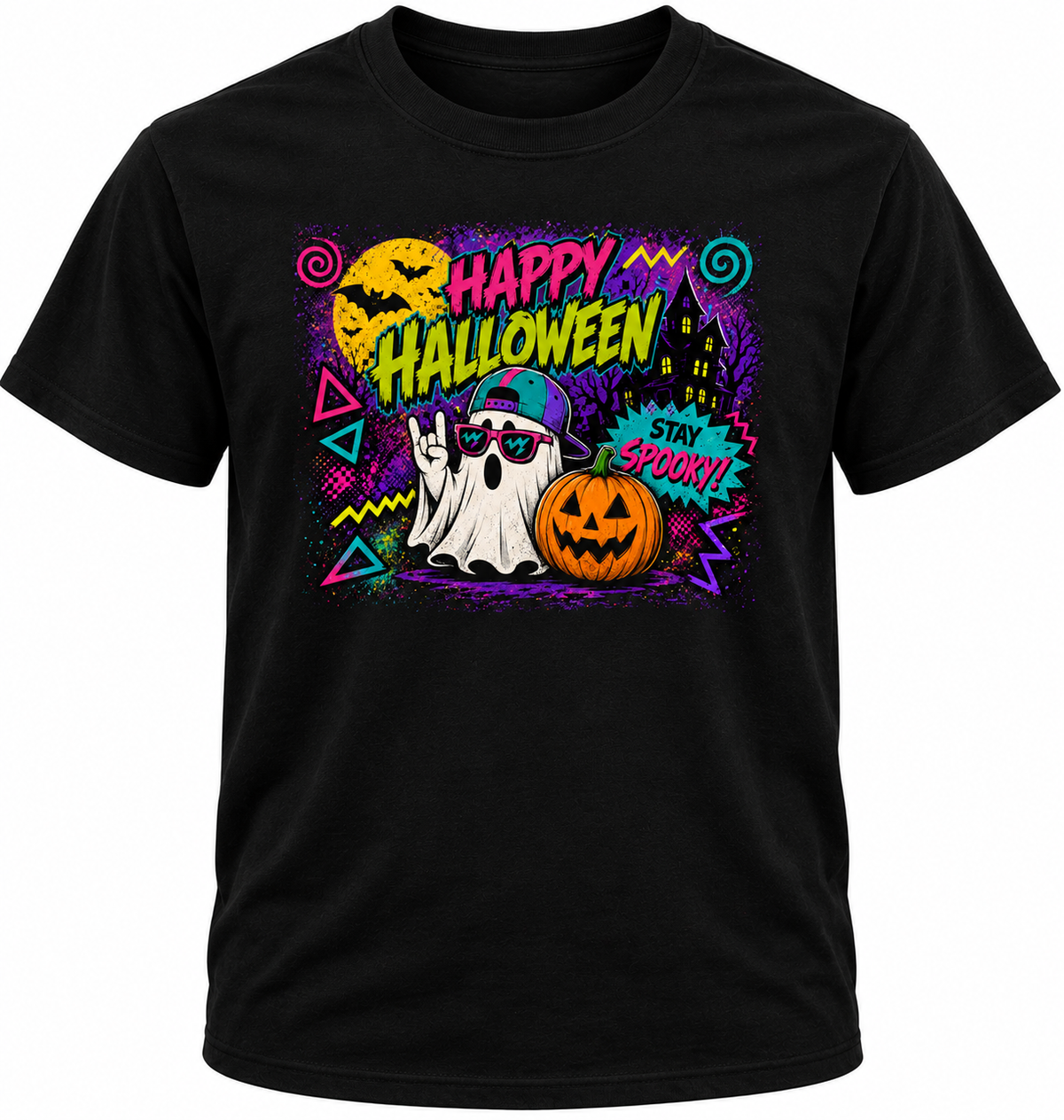 🎃 Happy Halloween Retro Ghosts